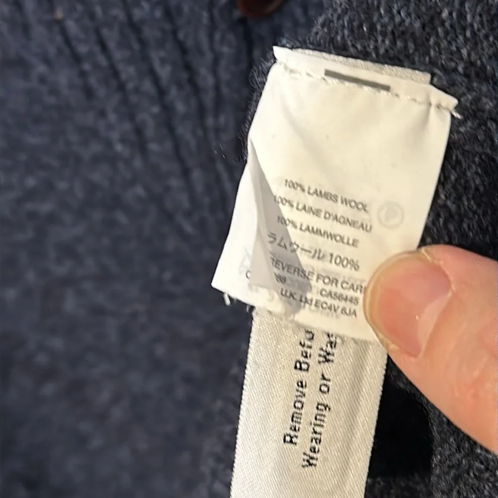 J.Crew 100% Lambs wool men’s sweater